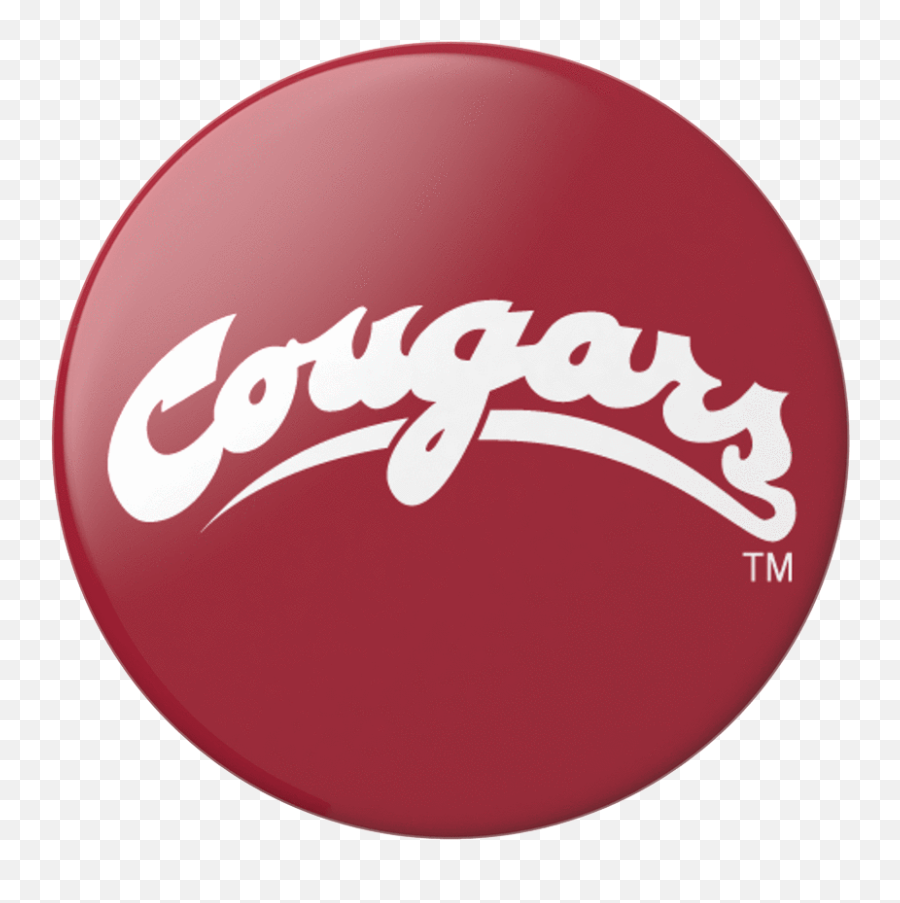 Wsu Cougars Crimson Popsocket - Solid Emoji,Wsu Logo