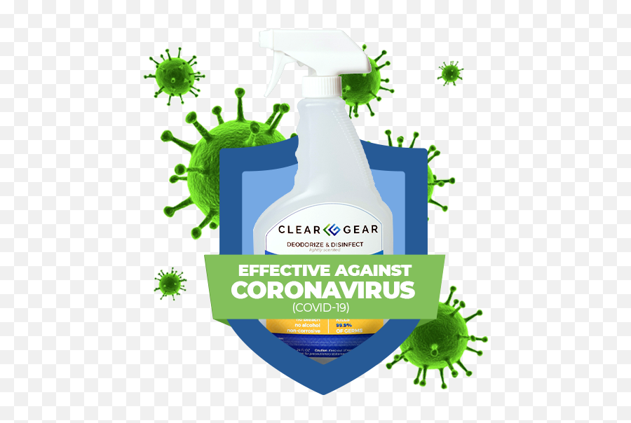 Clear Gear Disinfect Sports Spray Emoji,Ocean Spray Logo