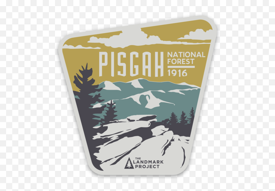 Pisgah National Forest Sticker National Park Posters Emoji,U.s.forest Service Logo