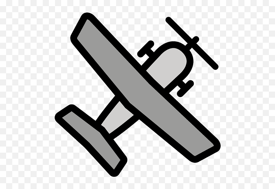 Small Airplane Emoji Clipart,Plane Emoji Png