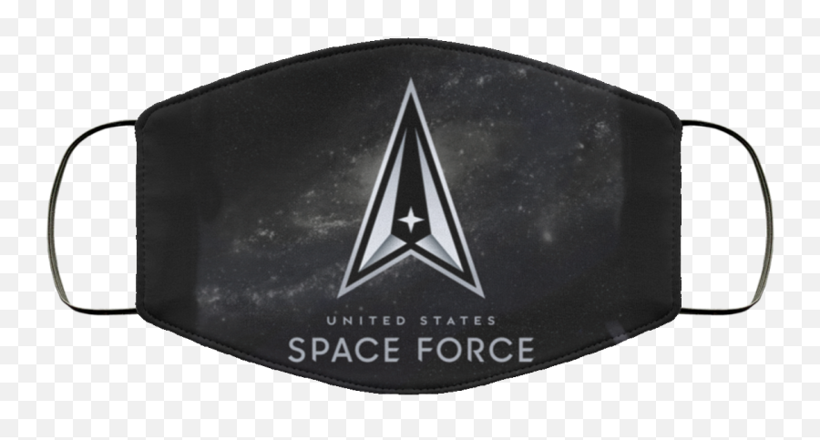 Space Force New Logo 2020 Face Mask - Crocs Face Mask Emoji,Space Force Logo