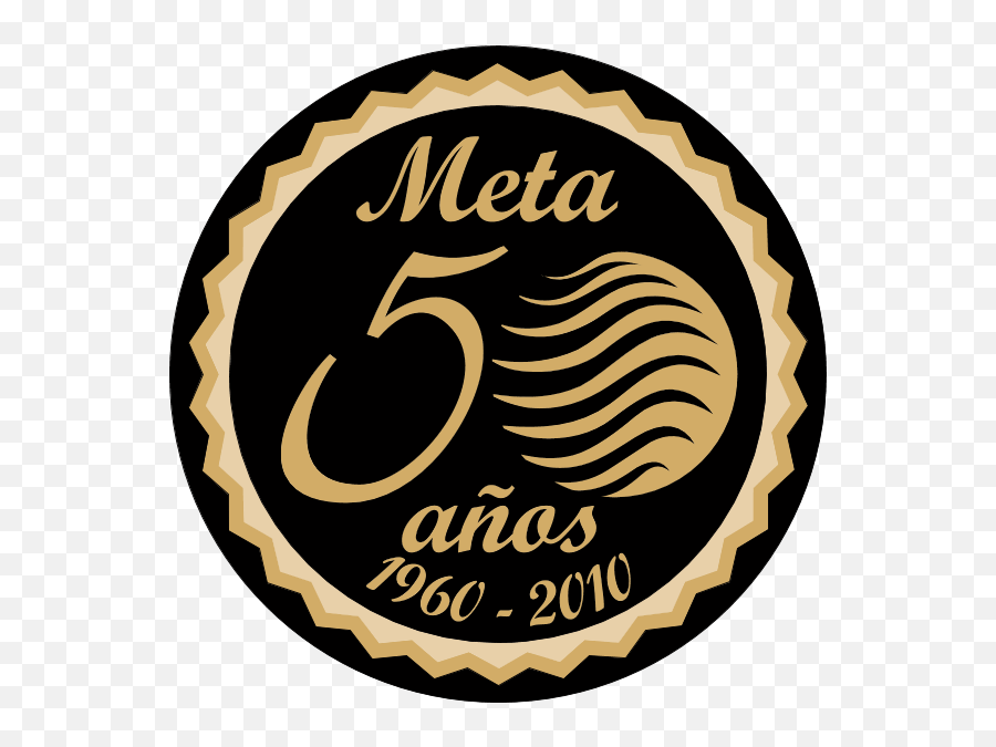 Meta 50 Anos 1960 - 2010 Logo Download Logo Icon Png Svg Emoji,1960s Logo