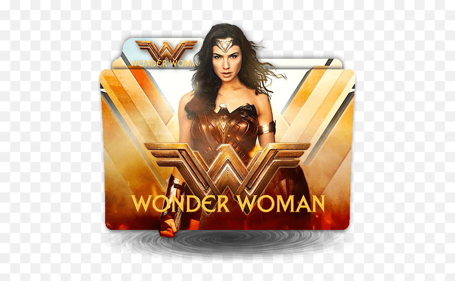 Wonder Woman 2017 Folder Icon - Designbust Wonder Woman 2017 Folder Icon Emoji,Wonder Woman Clipart