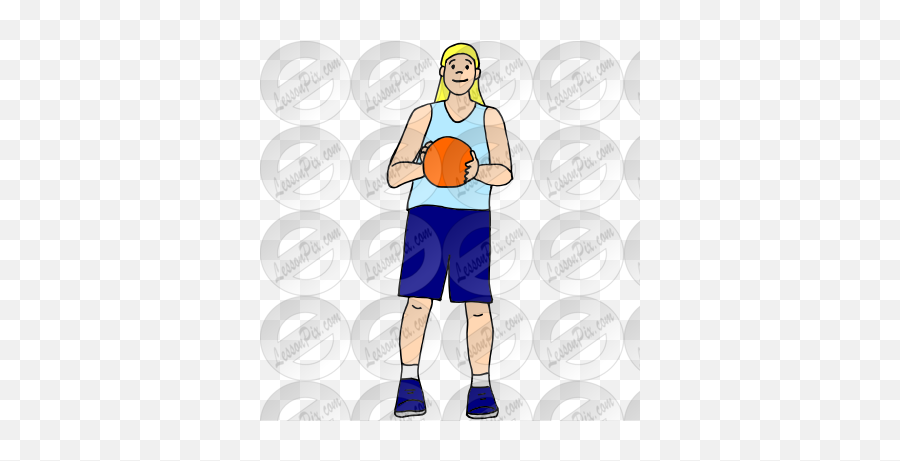 Basketball Player Picture For Classroom Therapy Use Emoji,Basketball Player Png