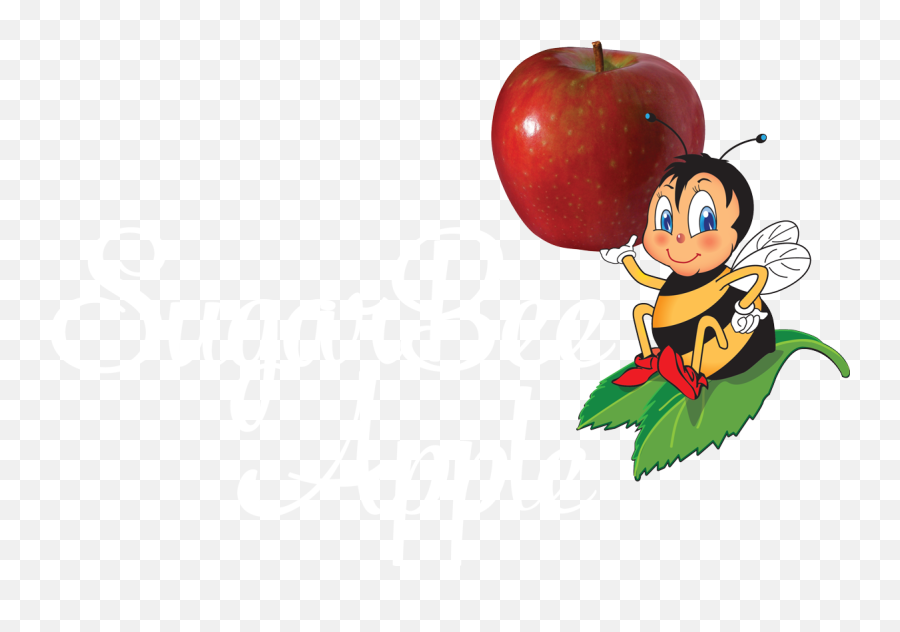 Smaller - Sugarbeelogostackedcmykwithnewapple Sugarbee Emoji,Applebees Logo Transparent