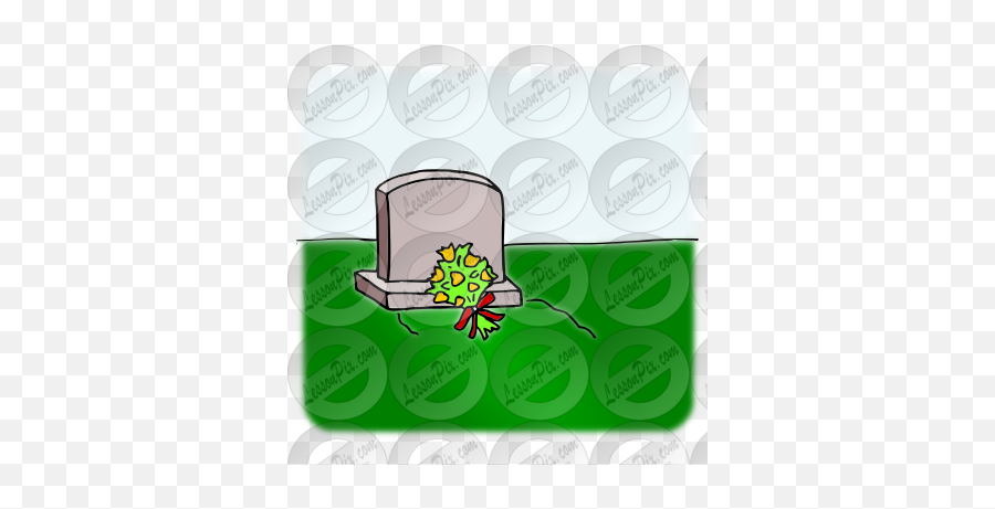 Headstone Picture For Classroom Therapy Use - Great Event Emoji,Gravestone Clipart