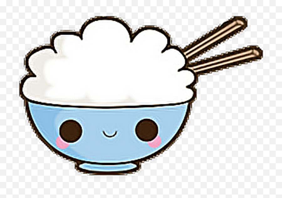 Rice Clipart Sketch Rice Sketch - Arroz Kawaii Emoji,Rice Clipart