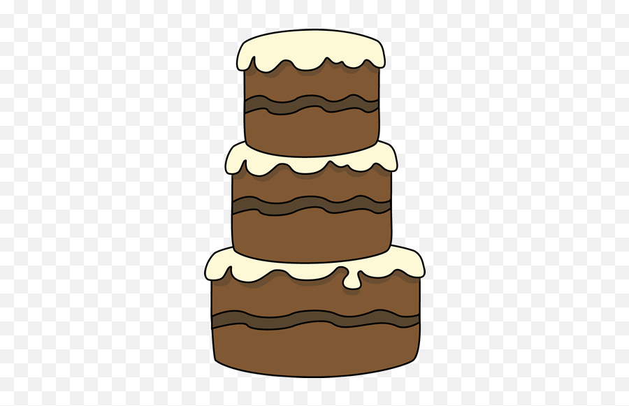 Cake Clip Art - Transparent Big Cake Png Emoji,Cake Clipart Black And White