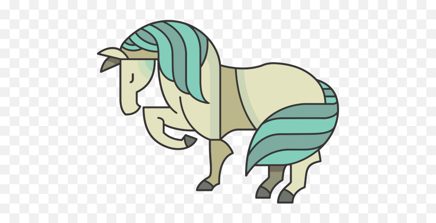 Free Png Image Stylized Cartoon Horse Horse Vector Horse Illustration Emoji,Horse Transparent