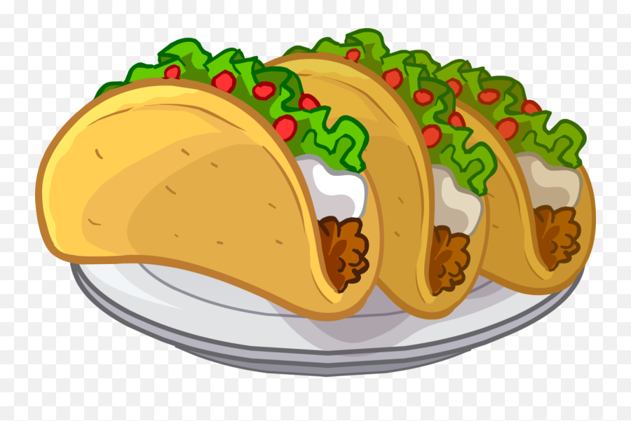 Meat Taco Clipart - Food Clipart Transparent Background Emoji,Taco Clipart