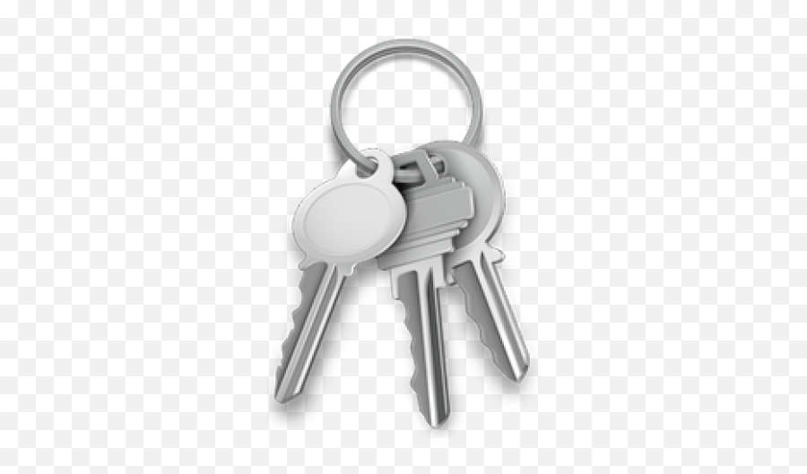 Keys Clipart Clear Background - Keychain Ios Transparent Keys Png Emoji,Keys Clipart