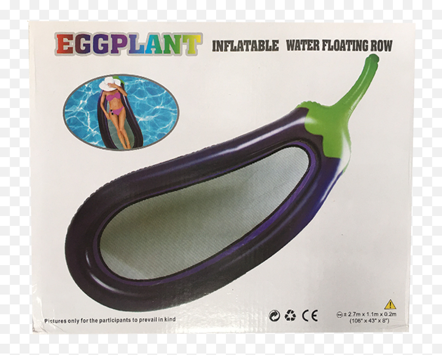Inflatable Eggplant Emoji - Eggplant,Eggplant Emoji Transparent