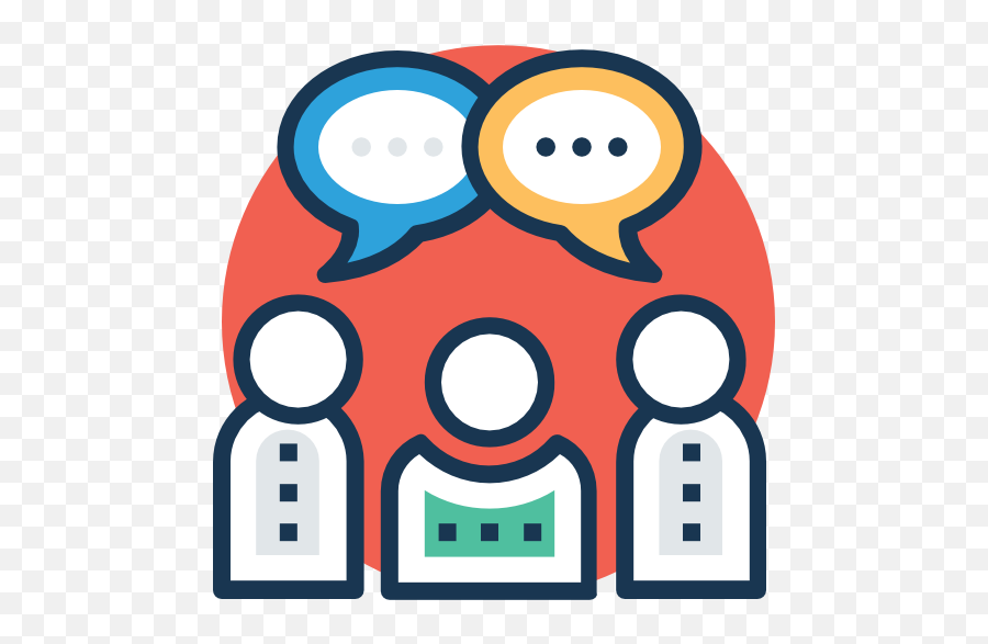 Group - Group Meeting Icon Png Emoji,Group Icon Png