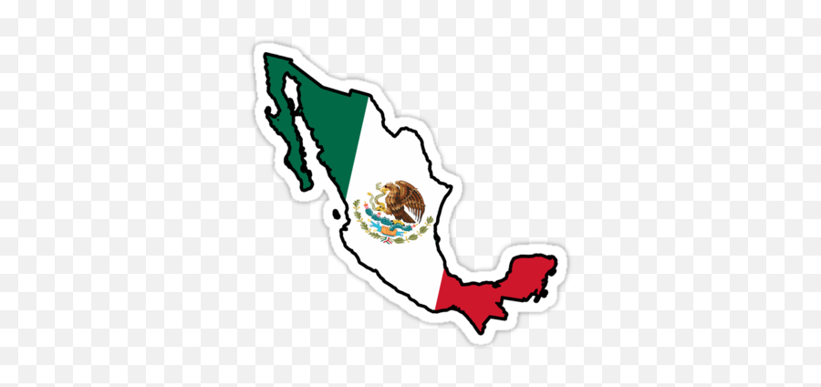 Cute Laptop Stickers - Mexico Sticker Png Emoji,Mexico Flag Png