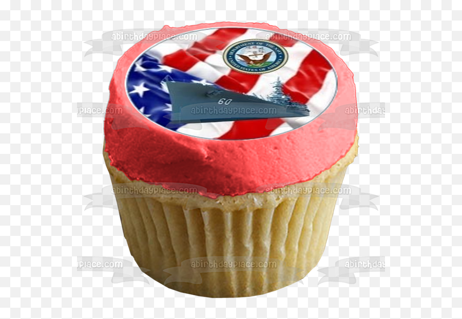 United States Department Of The Navy Logo Emblem Eagle Flag - Miraculous Cupcakes De Ladybug Emoji,United States Navy Logo