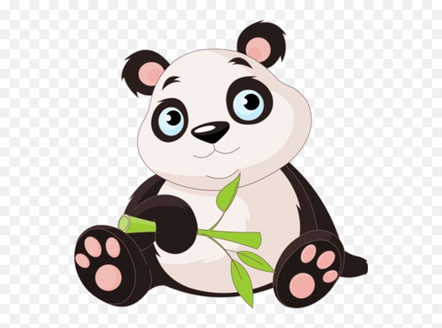 Panda Bears Cartoon Animal Images Free To Downloadall Bears - Cute Cartoon Clip Arts Emoji,Panda Clipart