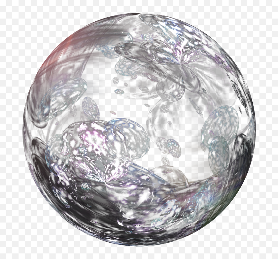 Crystal Bubble - Magical Orb Transparent Background Full Transparent Background Crystal Ball Png Emoji,Crystal Transparent Background