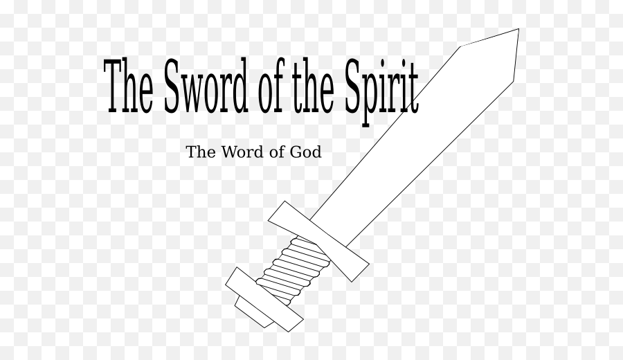 Sword Of The Spirit Template Clip Art - Printable Sword Of The Spirit Craft Emoji,Spirit Clipart
