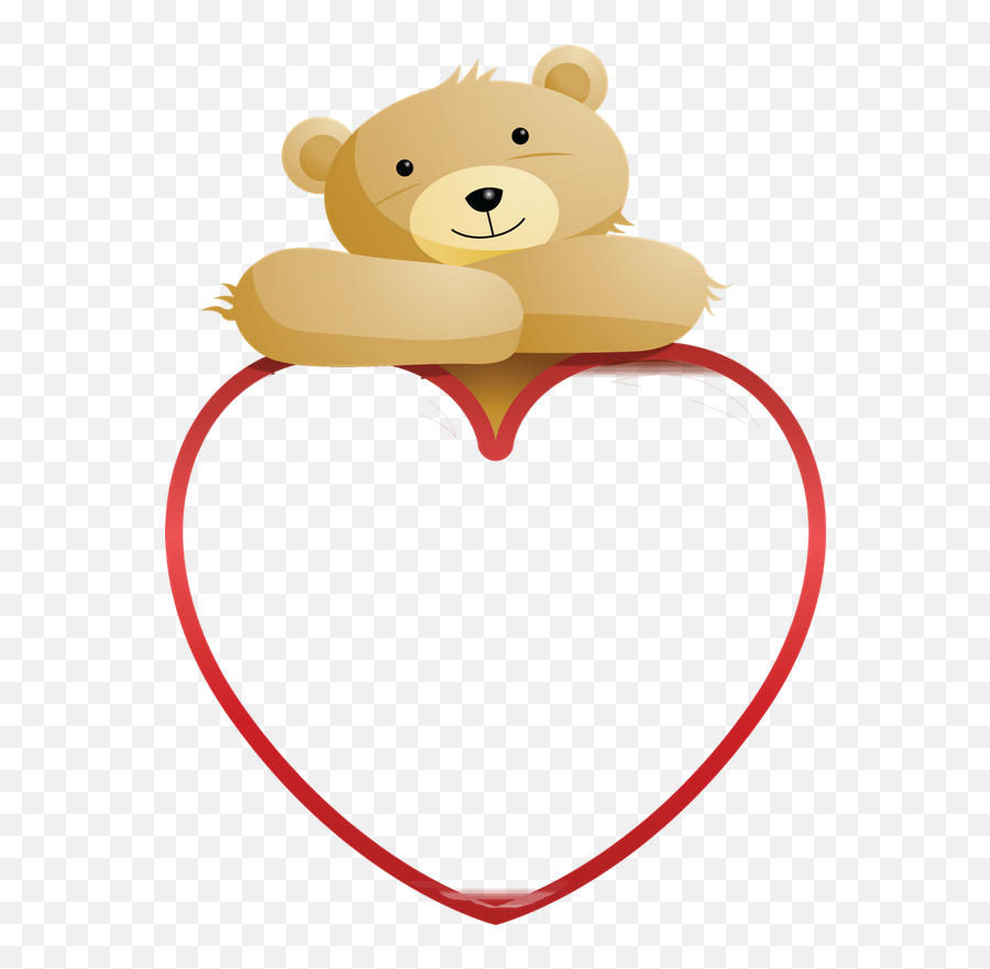 Hugging Clipart Teddy Bear Hugging Teddy Bear Transparent - Teddy Bear With Heart Clilpart Emoji,Teddy Bear Clipart