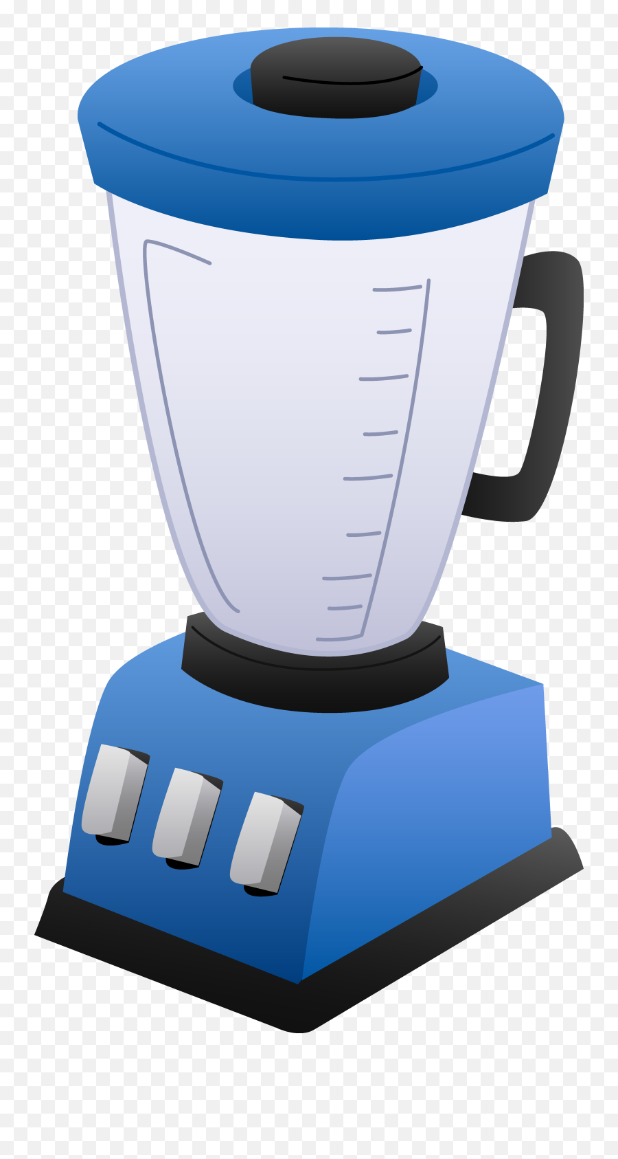Blue Kitchen Blender - Cartoon Blender Transparent Background Emoji,Kitchen Clipart