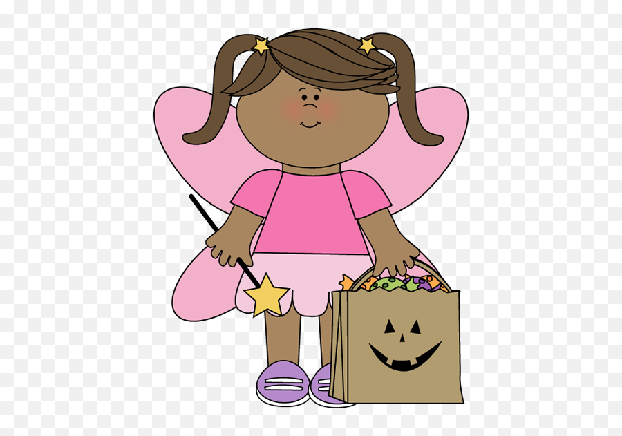 Halloween Fairy Costume Clip Art - Halloween Costume Clip Art Emoji,Halloween Clipart