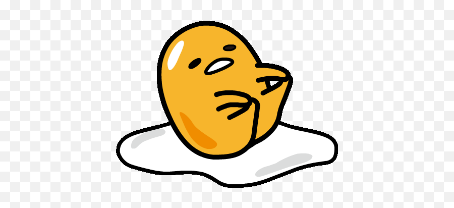 Cute Egg - Happy Emoji,Gudetama Transparent