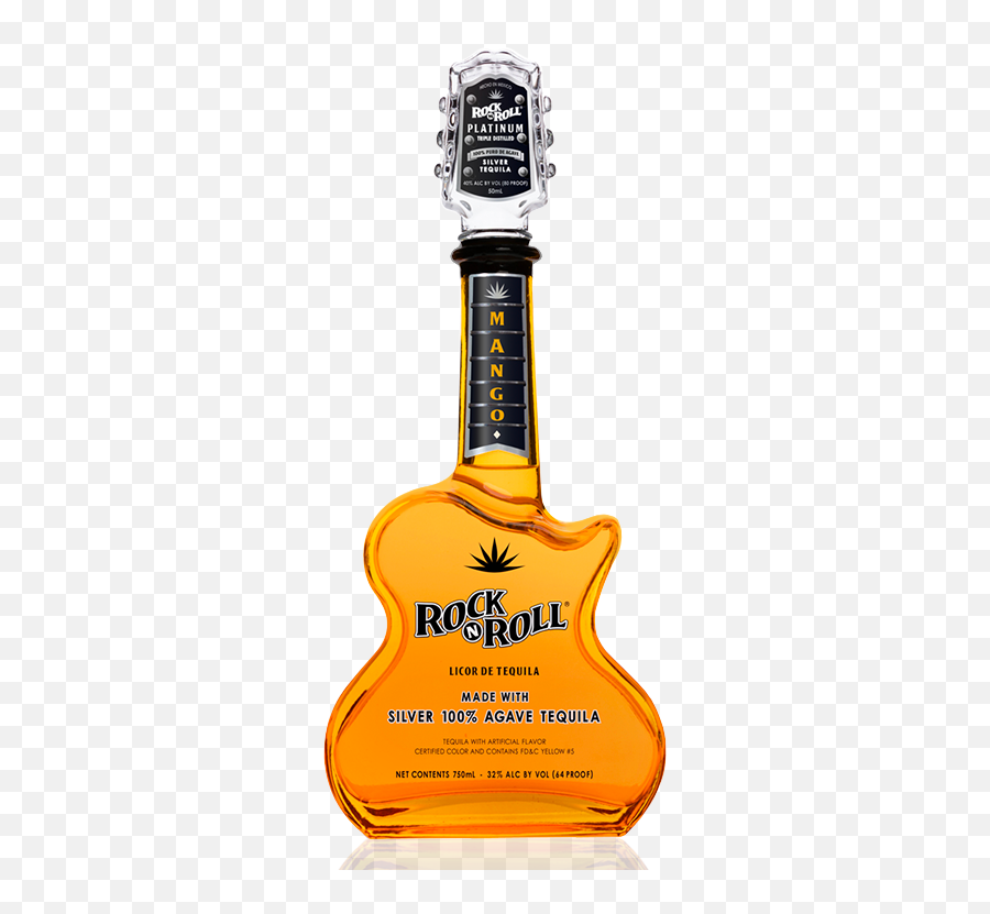 Rock N Roll Mango Tequila 750ml - Rock N Roll Tequila Emoji,Rock And Roll Png
