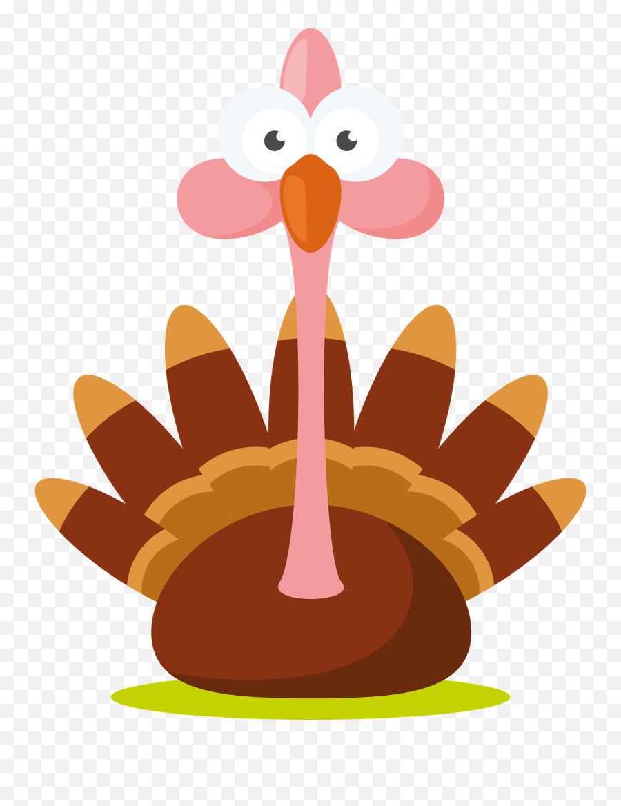 Turkey Bird Clipart Free Download Transparent Png Creazilla - Happy Emoji,Turkey Face Clipart