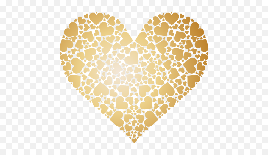 Explore Gold Heart Valentines Day And - Vector Golden Heart Emoji,Gold Heart Clipart