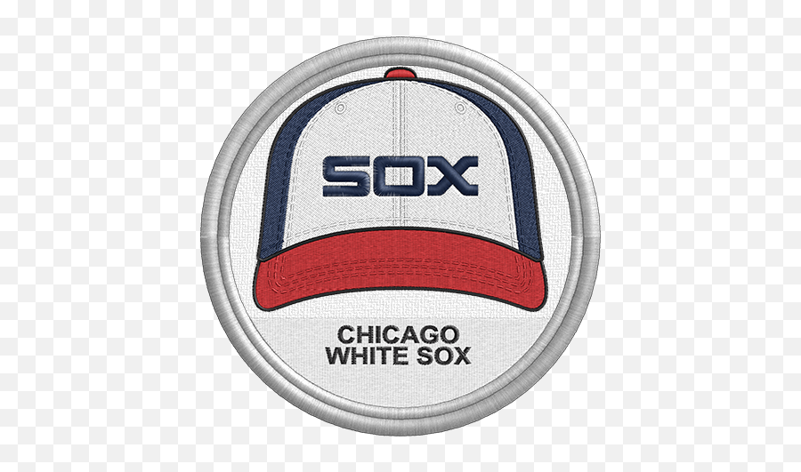 Chicago White Sox Baseball Cap Logo - Baseball Hat Cap Created By Jackson Cage Emoji,Mlb Logo Hat