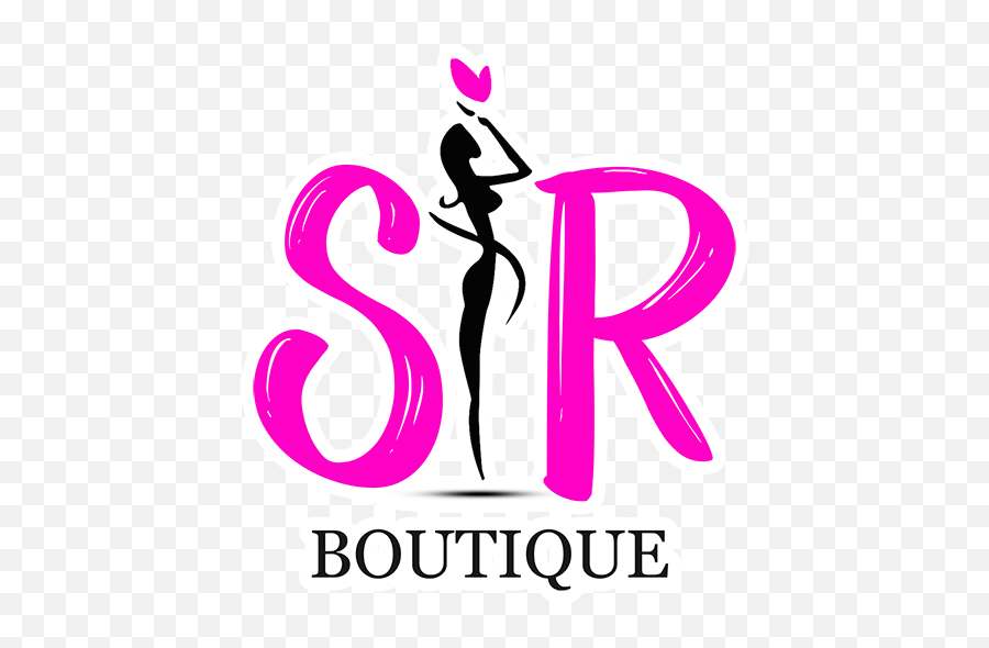 Mobile Back Cover U2013 Sr Boutique - For Women Emoji,S.r Logo