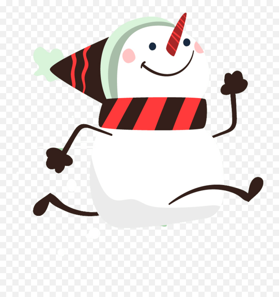 Free Cute Snowman Clipart For Your - Happy Emoji,Snowman Clipart