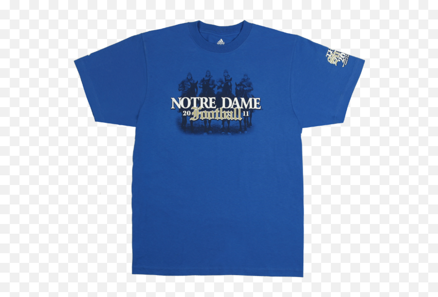 Timeline The Shirt University Of Notre Dame - Short Sleeve Emoji,Fruit Of The Loom Logo History