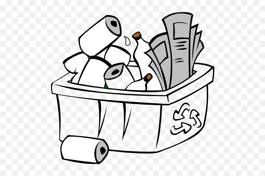 Recycling Black And White - Recycle Clipart Black And White Emoji,Recycle Clipart