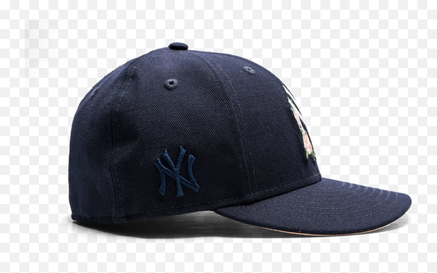 Ny Yankees Peach Floral Logo Low Profile 59fifty Peach Uv Emoji,Ny Yankees Logo Png