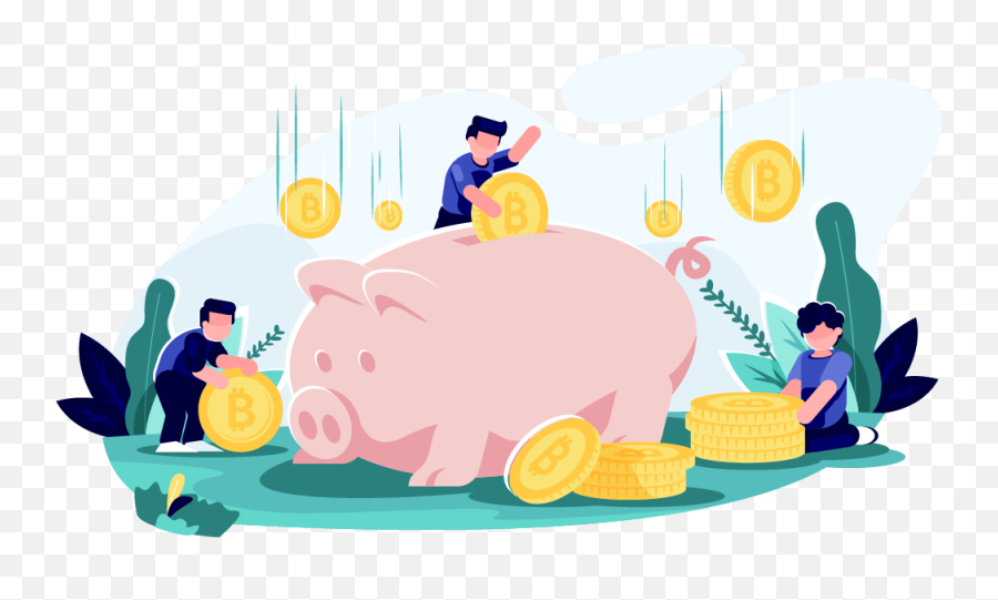 Piggy Bank - Cartoon Transparent Cartoon Jingfm Big Emoji,Piggy Bank Clipart