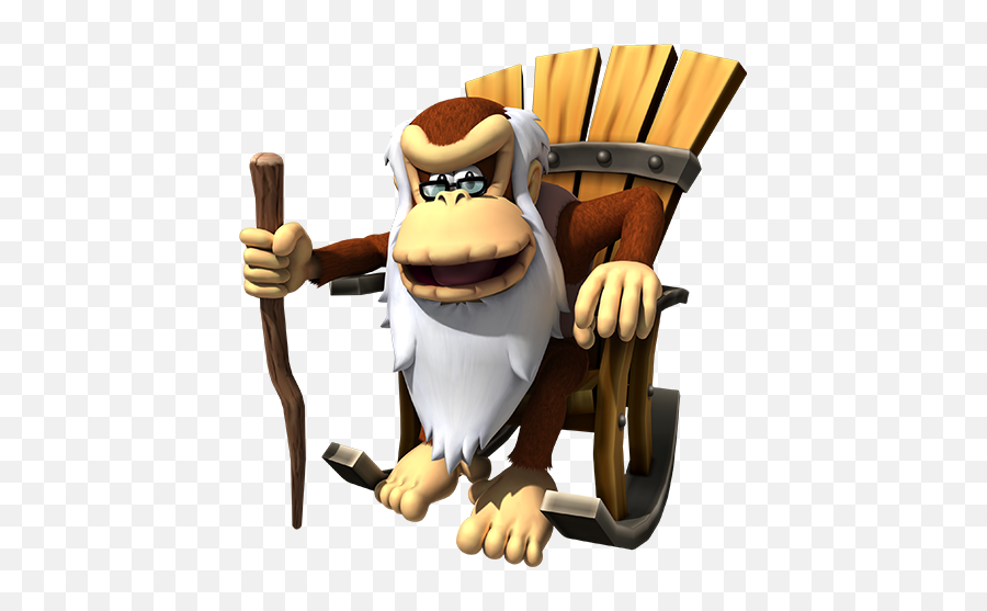 Kongs Characters - Cranky Kong Emoji,Donkey Kong Png