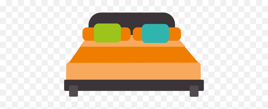 Double Bed Flat Icon - Bed Flat Png Emoji,Bed Transparent