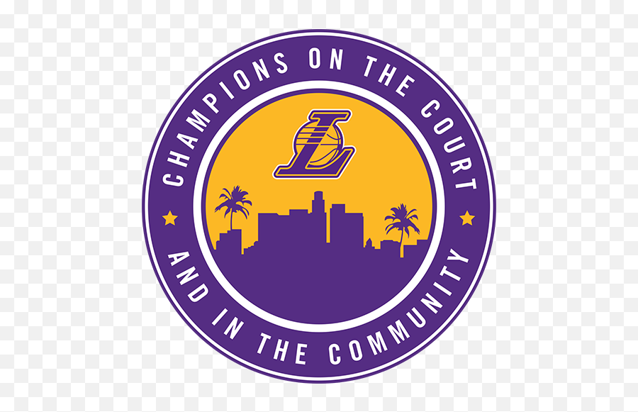 Los Angeles Lakers Logo 2018 Png Image - Lakers Logo Png Circle Emoji,Lakers Logo