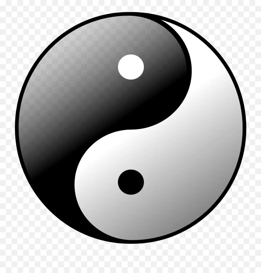 Yin And Yang Png - Yin Yang Bruce Lee Symbol Emoji,Yin And Yang Png
