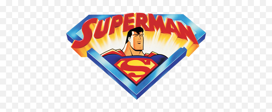 Superman Animated Series Logo - Transparent Background Superman Logo Emoji,Transparent Series
