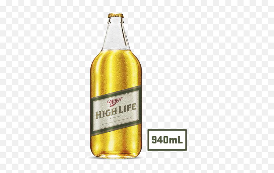 Cerveza Clara Botella 946 Ml - Miller High Life Light Emoji,Miller High Life Logo