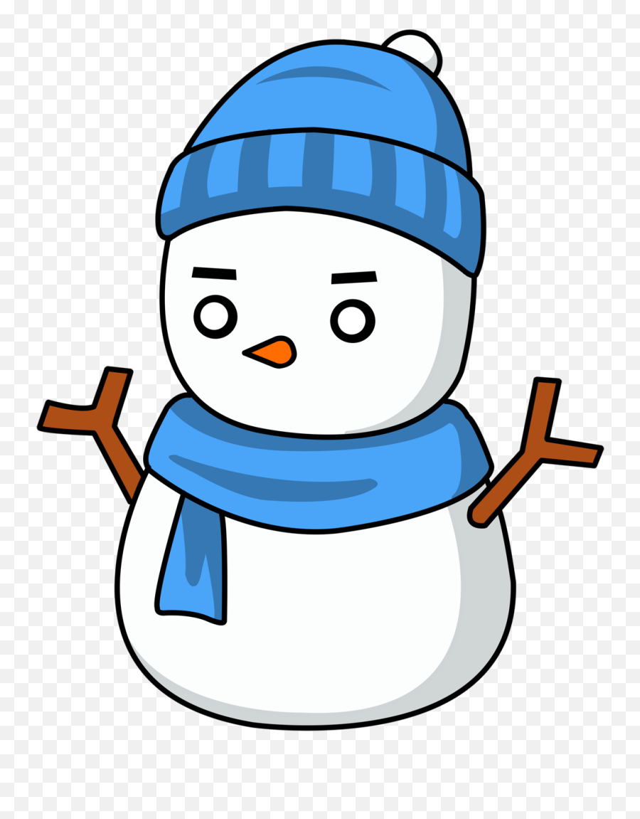 1635 Views Snowman Coloring Pages Snowman Clipart - Snowman Chibi Emoji,Snowman Clipart