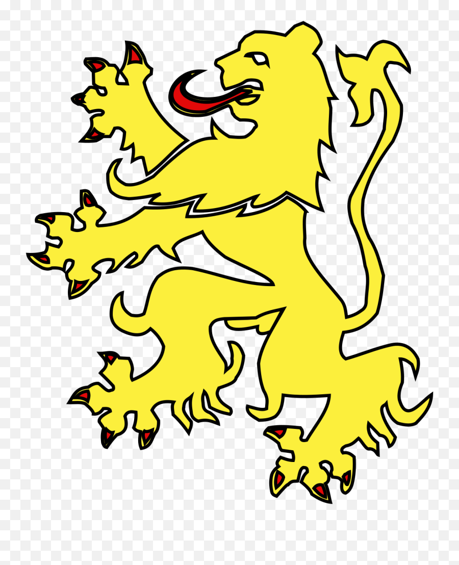 Categorylions In Heraldry - Wikimedia Commons Blason Lion Rampant Emoji,Lion Crest Logo