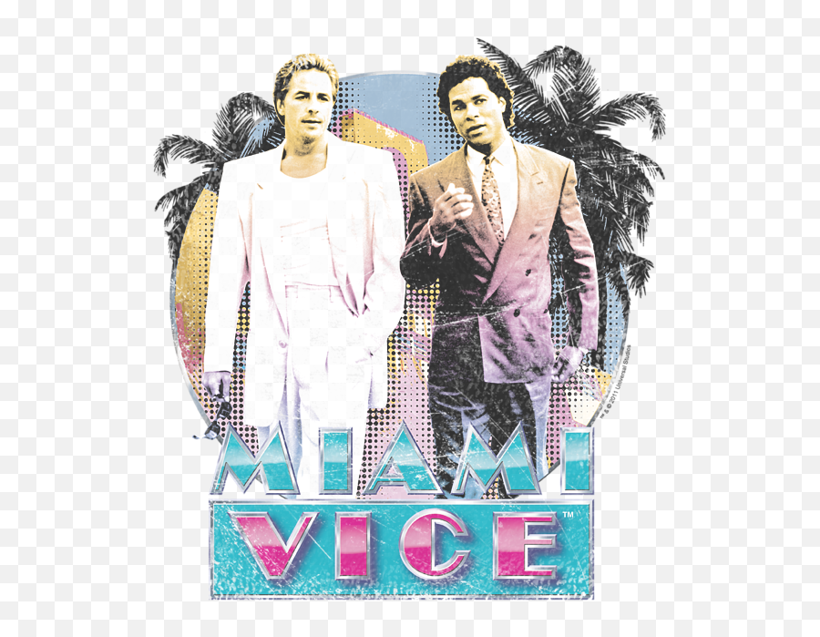 Miami Vice - 80u0027s Love Tshirt Miami Vice T Shirts Emoji,Miami Vice Logo