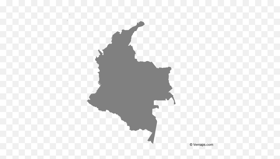 Vector Maps Of Colombia Free Vector Maps Emoji,Colombian Flag Png