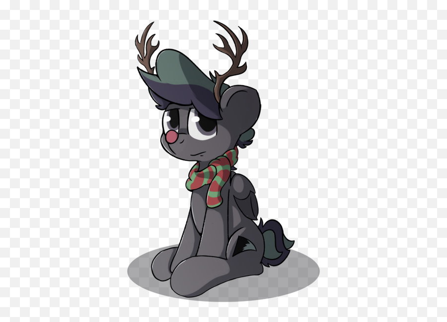 1274860 - Antlers Artistnarmet Christmas Clothes Emoji,Christmas Antlers Png