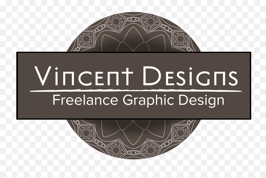Vincent Designs Logo Freelance Graphic Design Logo Design Emoji,Art Logo Ideas