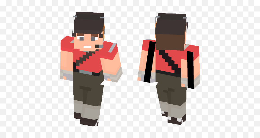 Download Tf2 - Scout Minecraft Skin For Free Emoji,Tf2 Png