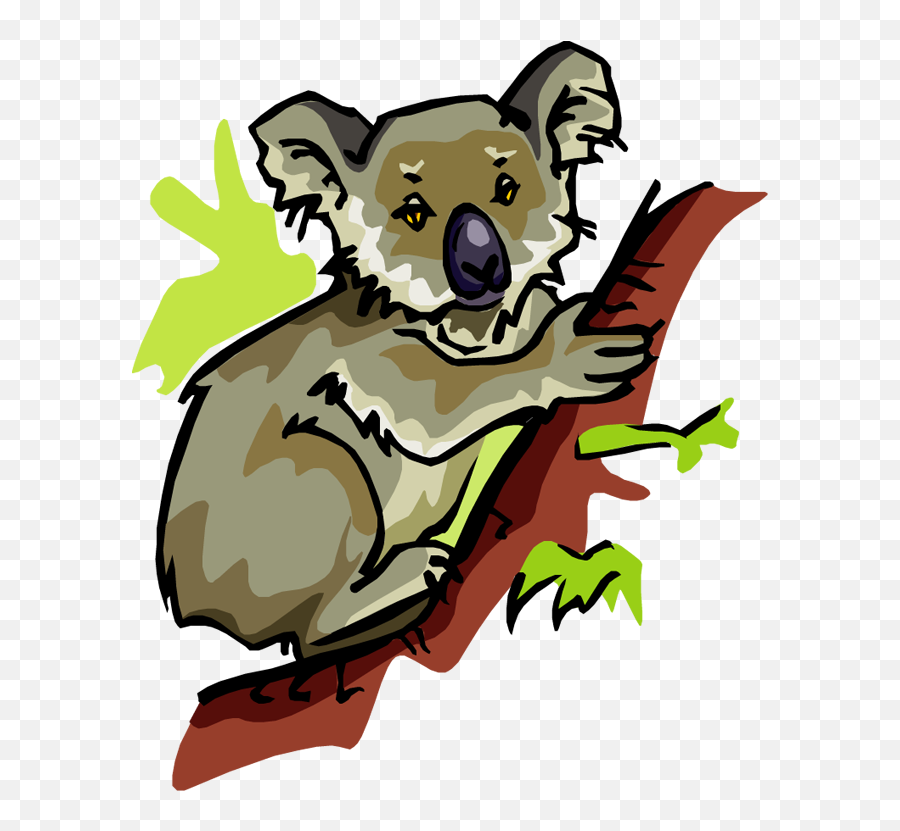 Free Koala Clipart - Clip Art Emoji,Koala Clipart